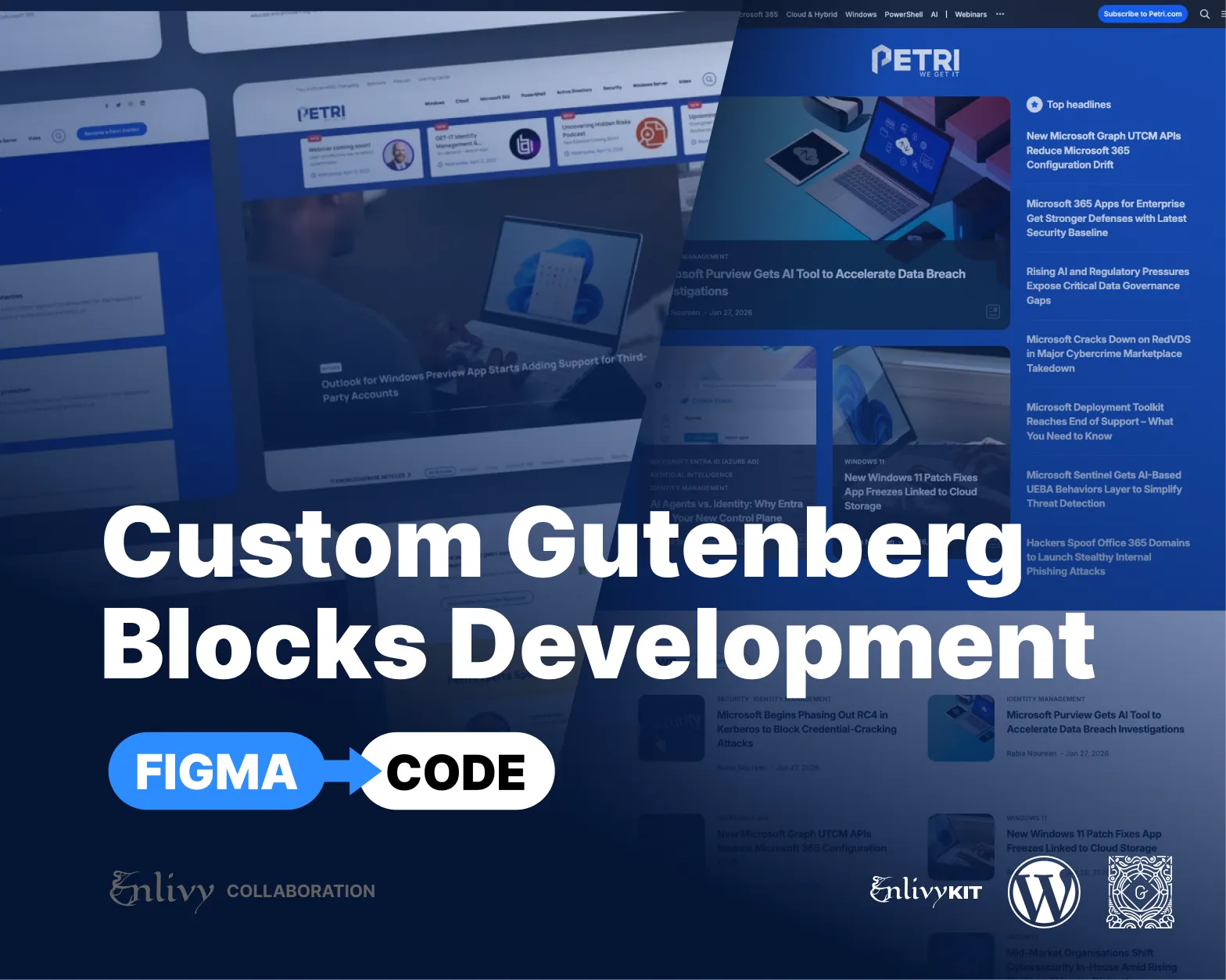 Custom WordPress Theme & Gutenberg Blocks Development